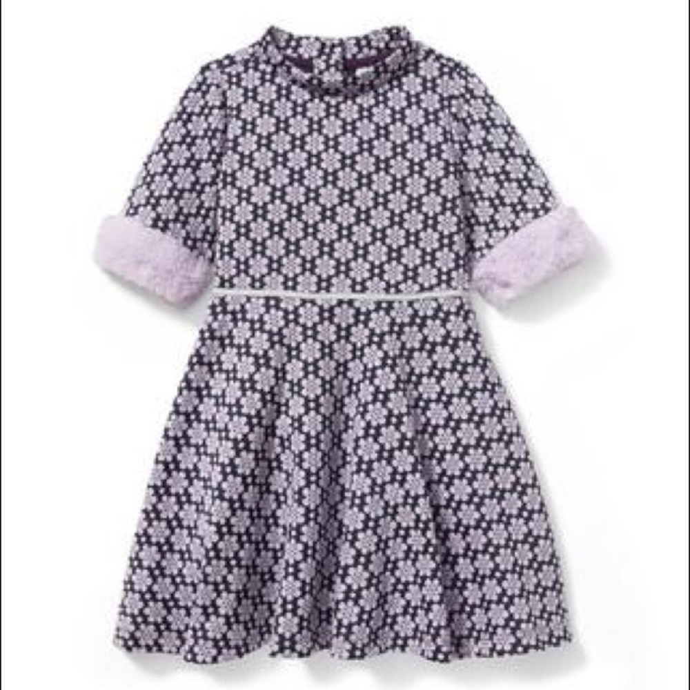 Janie and Jack purple holiday dress size 2T
